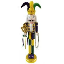 Best Pirce 🛒 Santa's Workshop 36" Mardi Gras Nutcracker by SantasWorkshop ✨