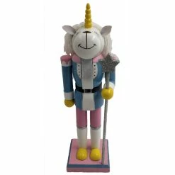 Cheapest 😀 Santa's Workshop 14" Unicorn Nutcracker by SantasWorkshop ❤️