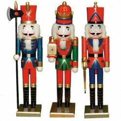 Outlet ✔️ 24" Santa's Workshop King, Guard, Soldier Figurine Set by SantasWorkshop 🔔