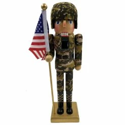 Deals 🎉 Santa's Workshop 14" Army Nutcracker by SantasWorkshop 🔔