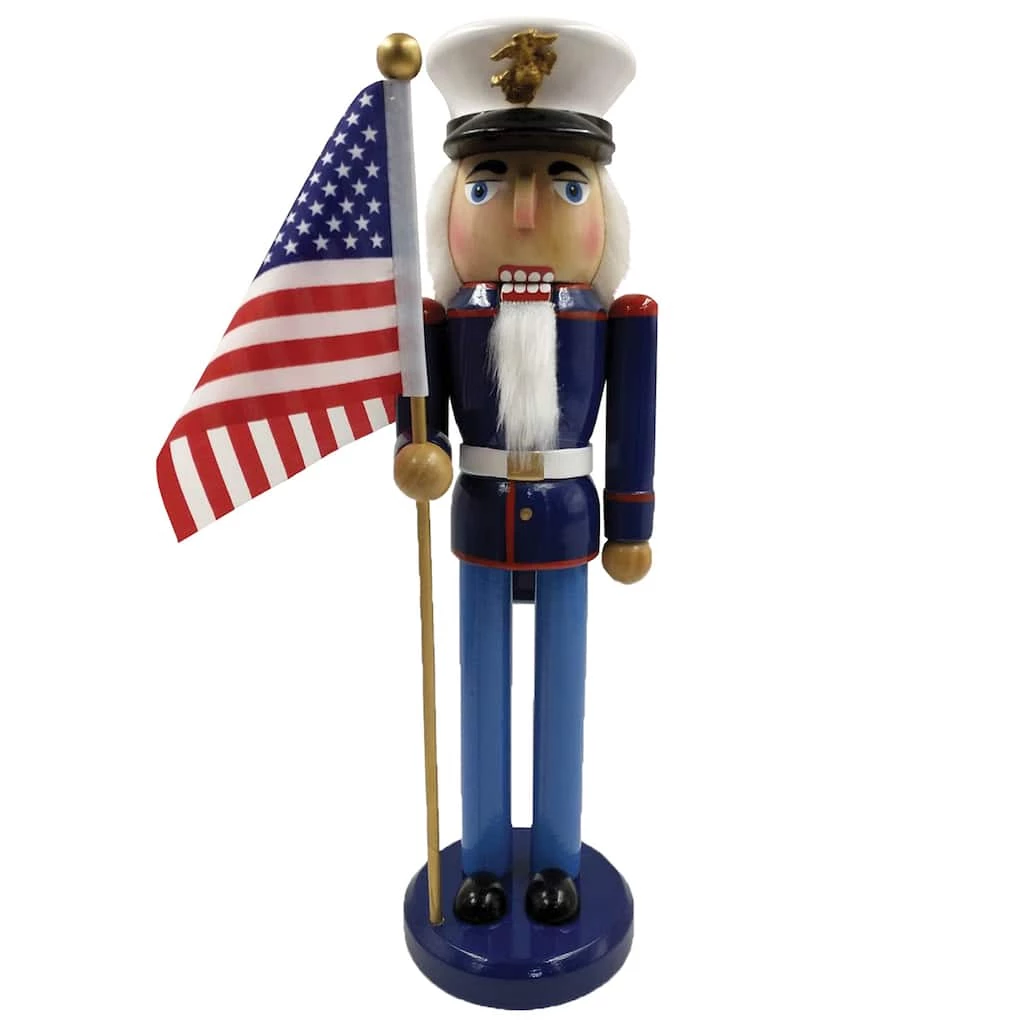 Coupon π Santa's Workshop 14" Marine Nutcracker by SantasWorkshop βοΈ