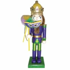 Buy ✔️ Santa's Workshop 14.5" Mardi Gras King Nutcracker by SantasWorkshop 😍