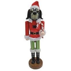 Flash Sale 💯 Santa's Workshop 14" 🎁 Christmas 🐕 Dog Nutcracker by SantasWorkshop 🔥