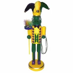 Wholesale 🥰 Santa's Workshop 15.5" Mardi Gras Gator Nutcracker by SantasWorkshop ✨