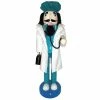 Outlet 🎁 Santa's Workshop 14" Doctor Nutcracker by SantasWorkshop 🧨