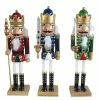 Discount 🤩 Santa's Workshop 14" Royal King Nutcracker Set, 3ct. by SantasWorkshop ✔️