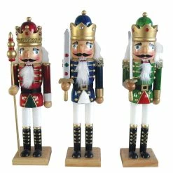 Discount 🤩 Santa's Workshop 14" Royal King Nutcracker Set, 3ct. by SantasWorkshop ✔️
