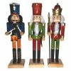 Deals 🎉 Santa's Workshop 12" Natural Wood Nutcracker Set by SantasWorkshop 🤩