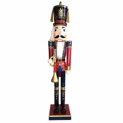New 🎉 Santa's Workshop 60" Royal Bugler Nutcracker by SantasWorkshop 😉