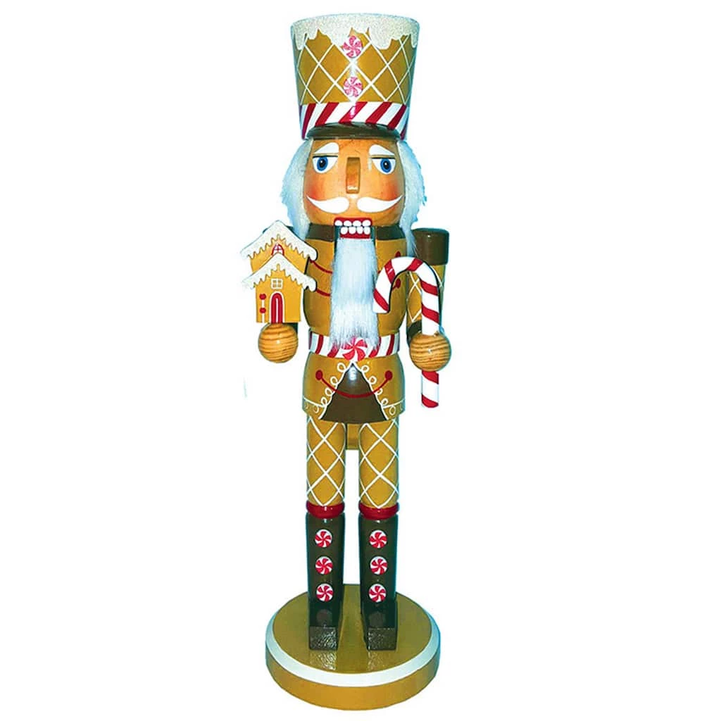 Best reviews of โ๏ธ Santa's Workshop 14" Gingerbread Soldier Nutcracker by SantasWorkshop ๐