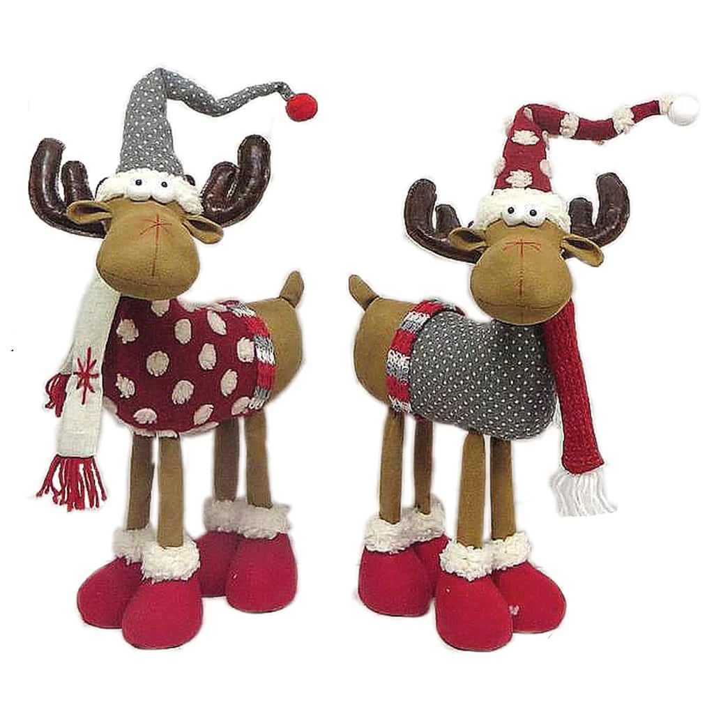 Best Sale ๐ 16" Santa's Workshop Merry Moose Figurine Set by SantasWorkshop ๐คฉ