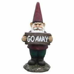 Deals ๐งจ Santa's Workshop 9.3'' Gnome Go Away Accent by SantasWorkshop ๐ฅ