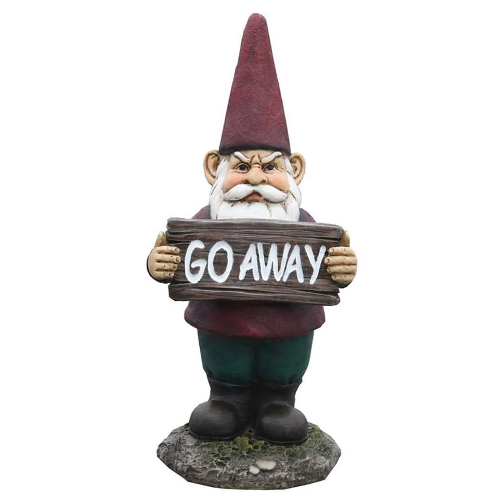 Deals ๐งจ Santa's Workshop 9.3'' Gnome Go Away Accent by SantasWorkshop ๐ฅ