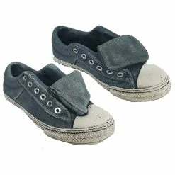 Hot Sale ๐ Santa's Workshop 11" Blue ๐ Sneaker Cement Planter, 2ct. by SantasWorkshop ๐ฏ