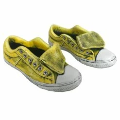 Wholesale 🧨 Santa's Workshop 11" Yellow 👟 Sneaker Cement Planter, 2ct. by SantasWorkshop 🎁