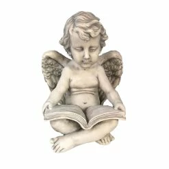 Hot Sale 😍 Santa's Workshop 9" Reading Cherub Décor by SantasWorkshop ✔️