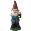 Discount 🥰 Santa's Workshop 8" Gnome with Lantern Cement Accent by SantasWorkshop ⭐