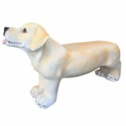 Best Pirce 🥰 Santa's Workshop 32" Yellow Labrador Bench by SantasWorkshop 🌟
