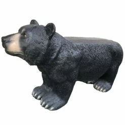 Wholesale 🎁 Santa's Workshop 32" Black Bear Bench by SantasWorkshop ✔️