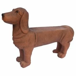 Hot Sale ❤️ Santa's Workshop 22" Dachshund Short Bench by SantasWorkshop 👍