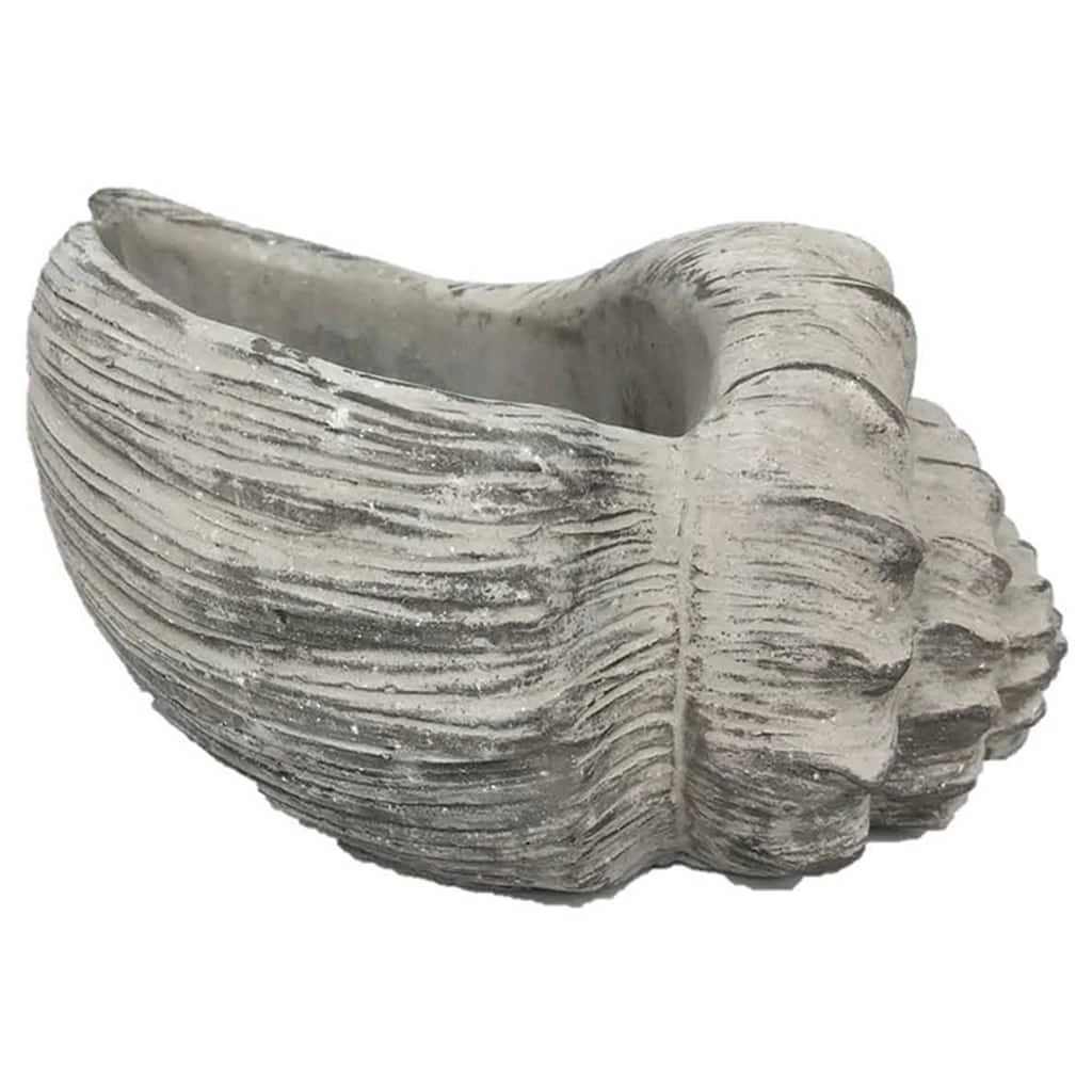 Best Pirce โ๏ธ Santa's Workshop 10'' Cement Conch Planter Accent by SantasWorkshop ๐