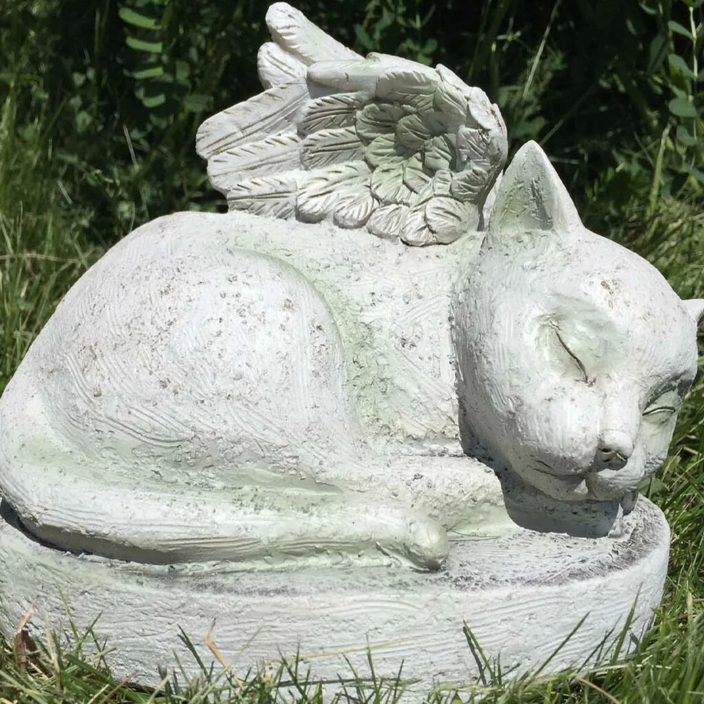 Cheap ๐ Santa's Workshop 7.5" Remembrance Kitty Statue by SantasWorkshop ๐ฅ - Image 2