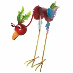 Discount ๐ Santa's Workshop 18.5" Red Iron Jungle Bird by SantasWorkshop ๐