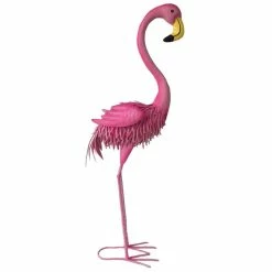 Cheapest ๐ Santa's Workshop 40" Iron Flamingo by SantasWorkshop ๐คฉ