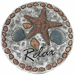 Promo 🔔 Santa's Workshop 10" Relax Stepping Stone by SantasWorkshop ⭐