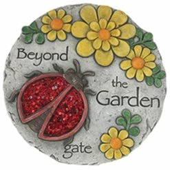 Cheap 🎁 Santa's Workshop 9.5" Lady Bug Stepping Stone by SantasWorkshop 🧨