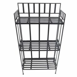 Coupon ⭐ Santa's Workshop 46" Black Iron 3-Tier Shelf by SantasWorkshop ✔️