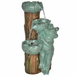 Deals 😀 Santa's Workshop 22" Frog Fountain by SantasWorkshop 🎁