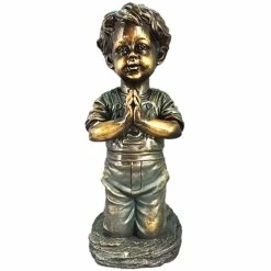 Cheap 🎁 Santa's Workshop 13" Praying Boy Statue by SantasWorkshop 🔔