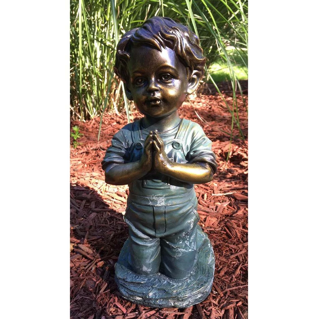 Cheap ๐ Santa's Workshop 13" Praying Boy Statue by SantasWorkshop ๐ - Image 2