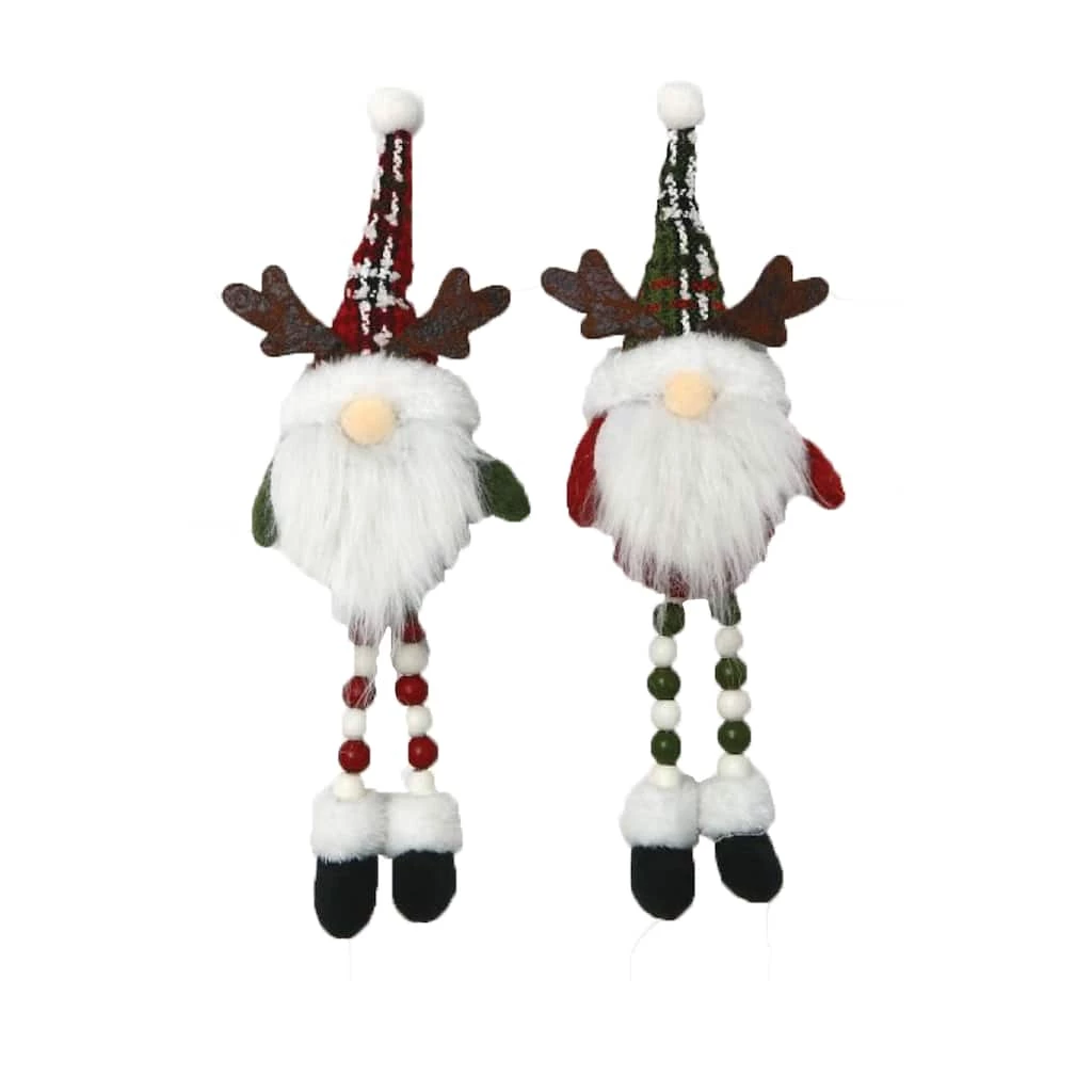 Top 10 โญ Santa's Workshop 11" Reindeer Gnome Ornaments, 2ct. by SantasWorkshop ๐ฅ