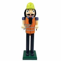 Promo ⌛ 14" Construction Engineer Nutcracker by SantasWorkshop 😀
