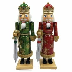 Coupon 👍 14" Snowflake King Nutcrackers Set by SantasWorkshop 🔔