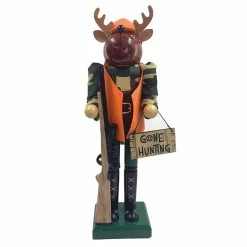 Best reviews of 👍 14" Gone Hunting Moose Nutcracker by SantasWorkshop ⌛