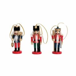 Coupon 👍 Santa's Workshop 3.3" Nutcracker Ornament Set by SantasWorkshop 🔥