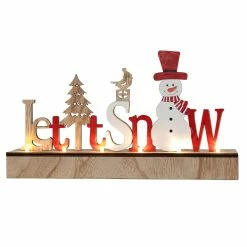Best reviews of ๐ Santa's Workshop 12" Let it Snow LED Decoration by SantasWorkshop ๐