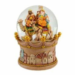 Top 10 👍 Santa's Workshop 6" Three Kings Musical Globe Décor by SantasWorkshop 🛒