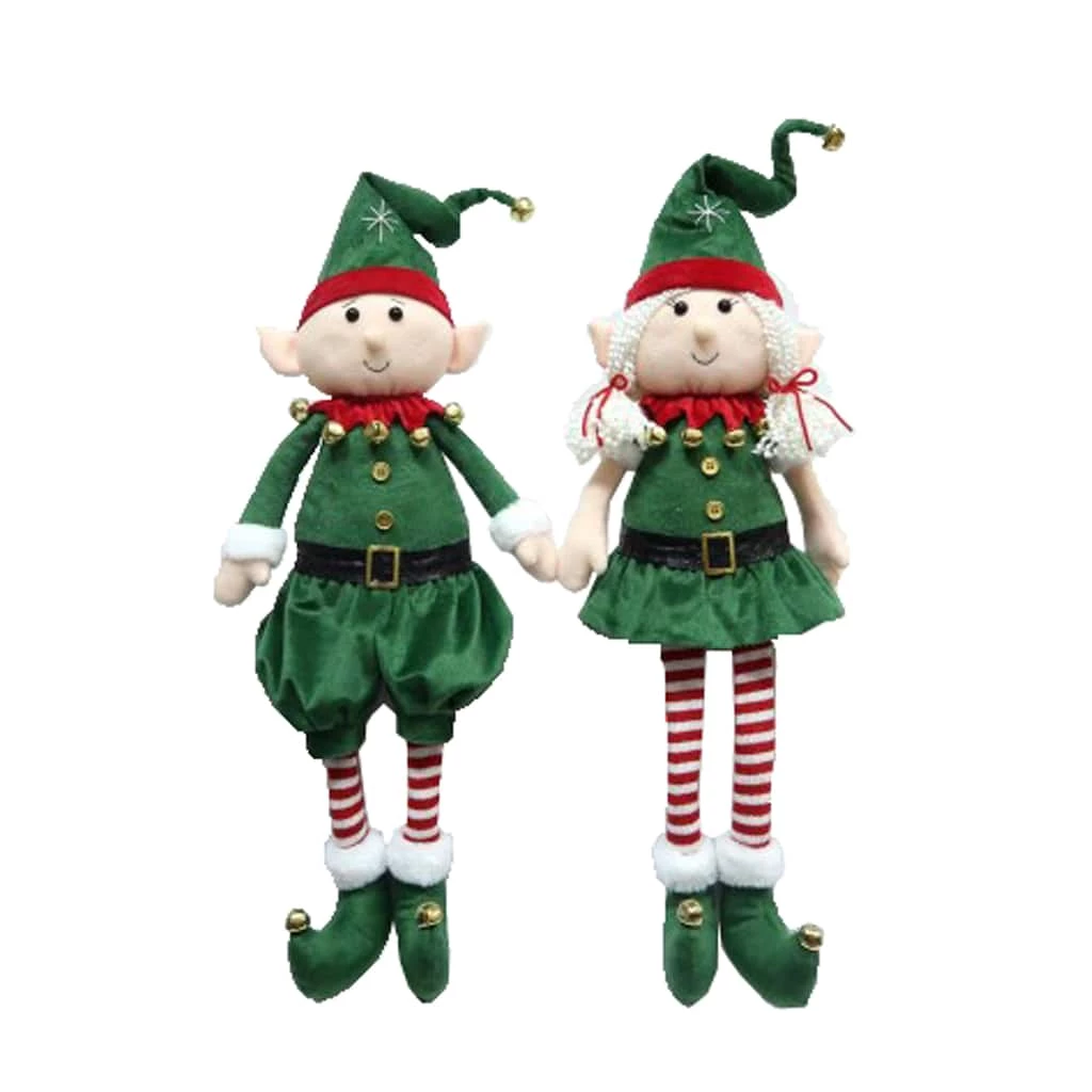 Discount โ Santa's Workshop 23" Cheery Elves Set by SantasWorkshop โ๏ธ - Image 2