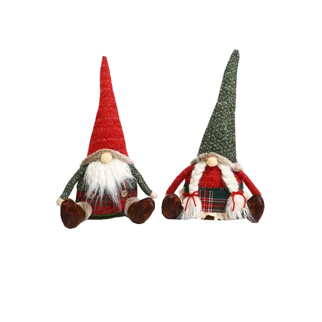 Cheapest โ๏ธ Santa's Workshop 9" Country Gnomes Set by SantasWorkshop ๐ฅฐ - Image 2