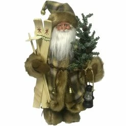 Best reviews of 🎁 Santa's Workshop 15" Woodsman with Skis Figurine by SantasWorkshop ⭐